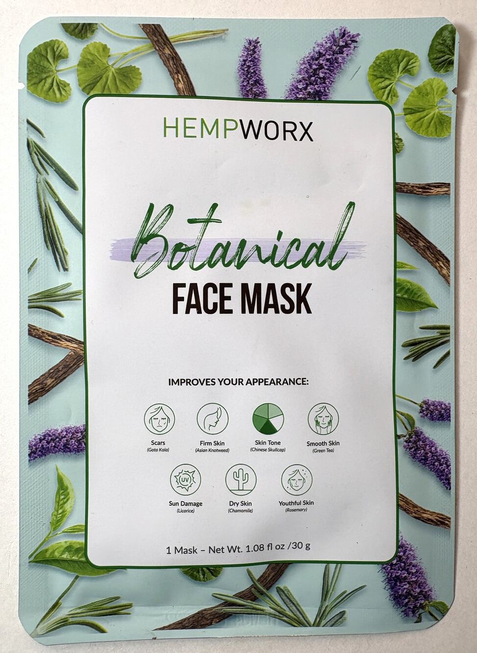Botanical Face Mask - Net Wt. 1.08 fl oz vn